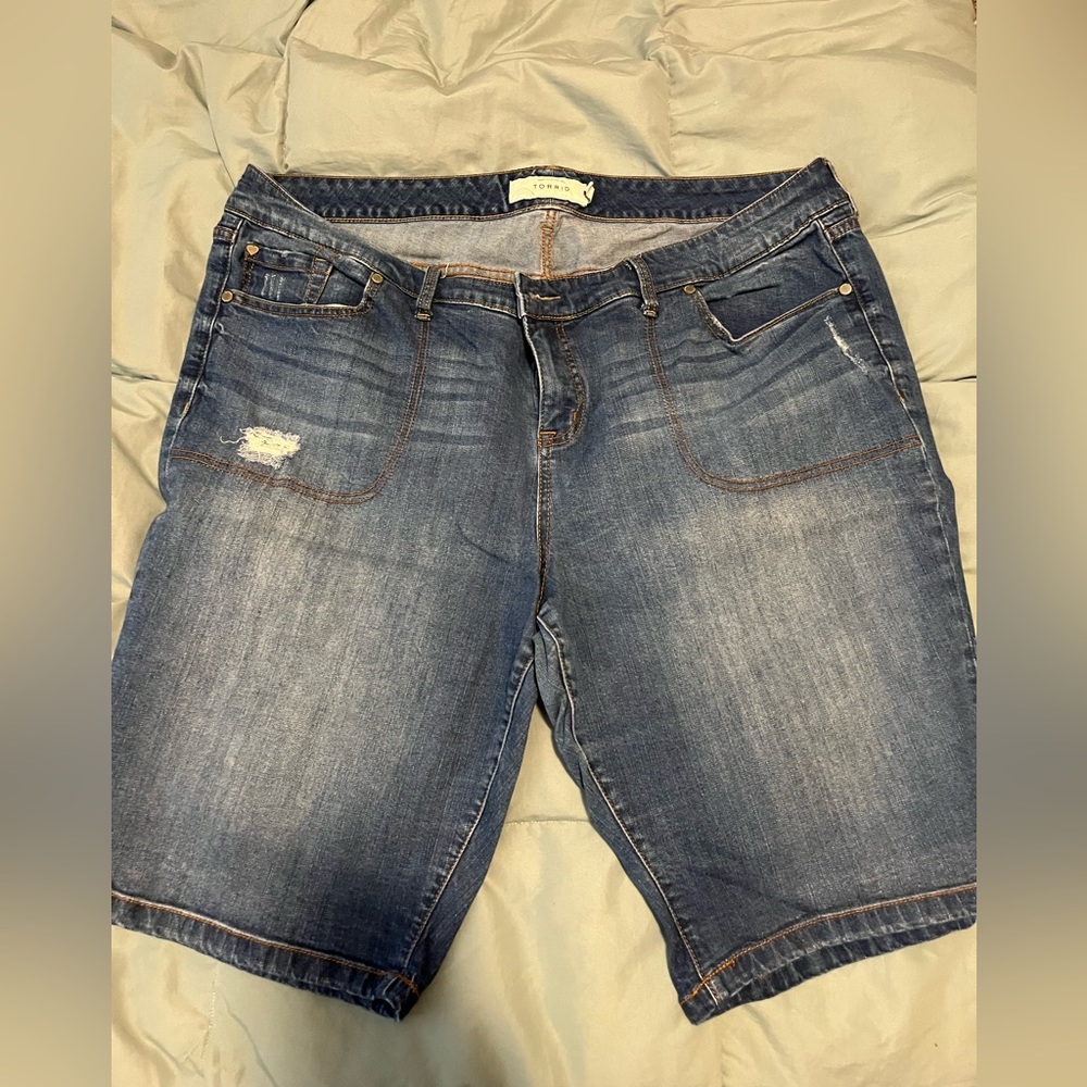Torrid Jean shorts